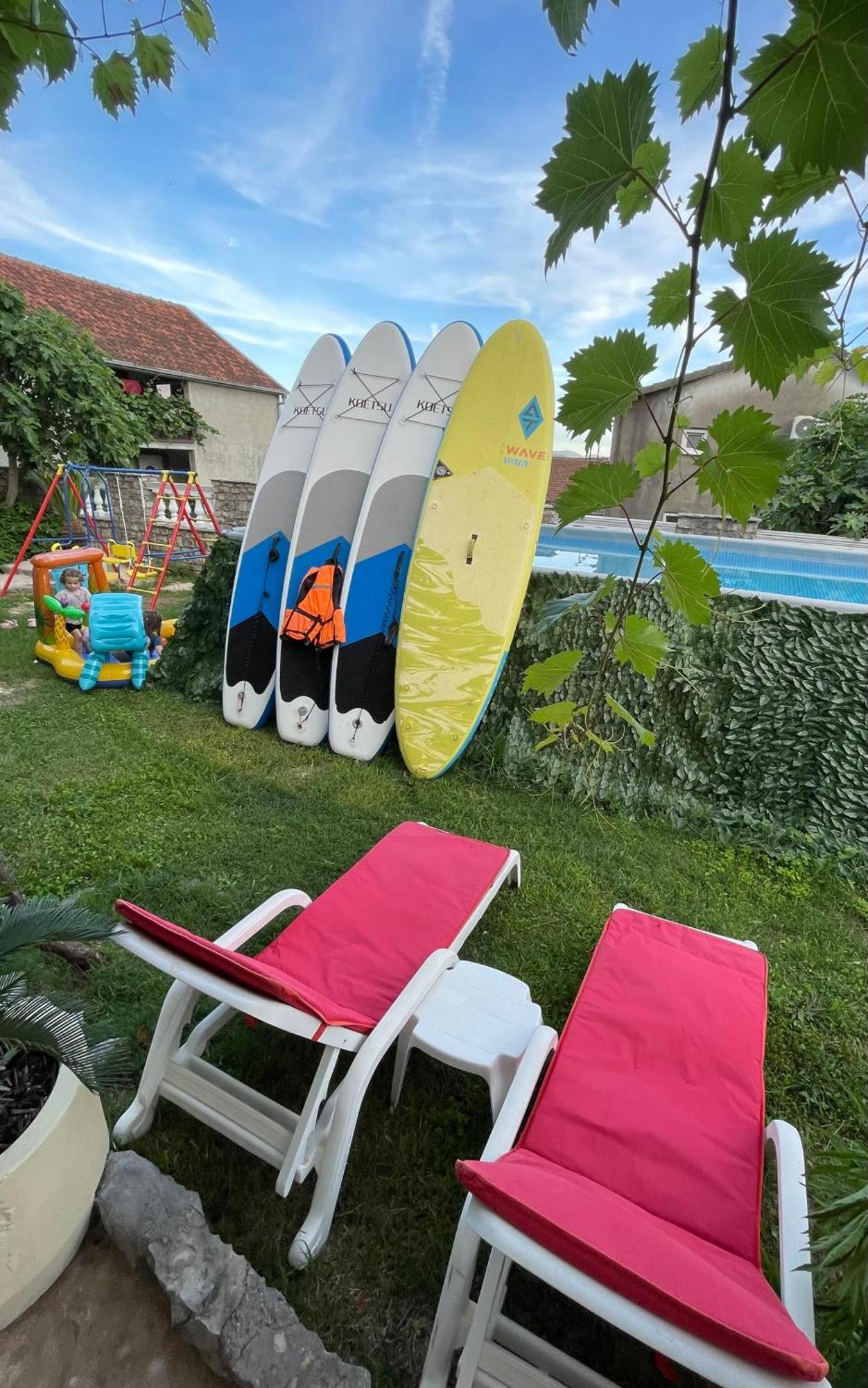 Апарт отель Family House With Pool & Sea View Биела Экстерьер фото